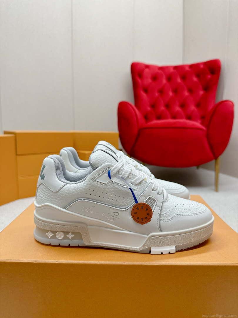 Louis Vuitton 1ABFAF Men Women’s LV Trainer Sneaker L62462