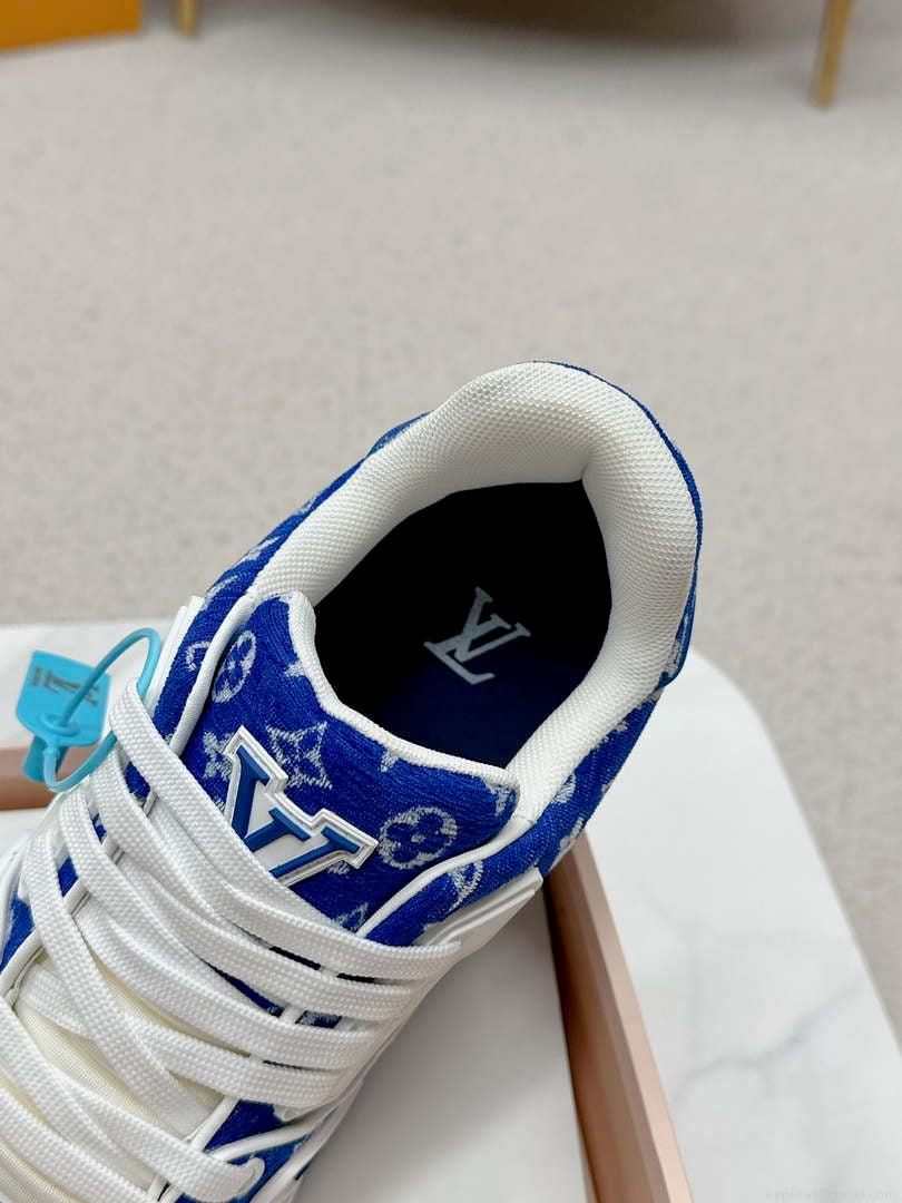 Louis Vuitton 1ABNJP Men Women’s LV Trainer Sneaker L62481