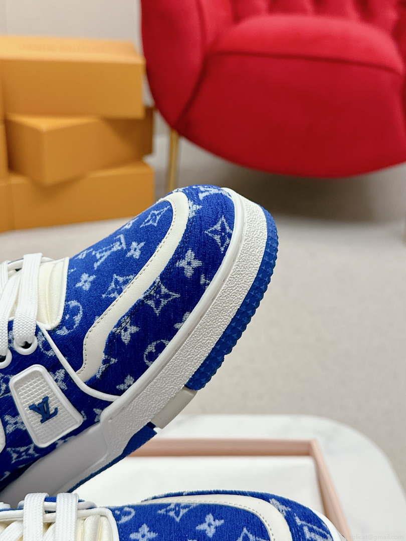 Louis Vuitton 1ABNJP Men Women’s LV Trainer Sneaker L62481