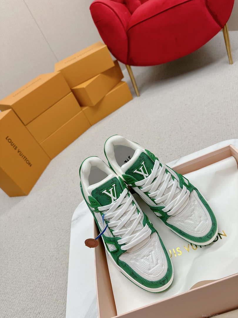 Louis Vuitton 1A9JG2 Men Women’s LV Trainer Sneaker L62483