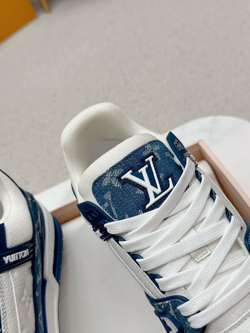 Louis Vuitton 1A9JG2 Men Women’s LV Trainer Sneaker L62485