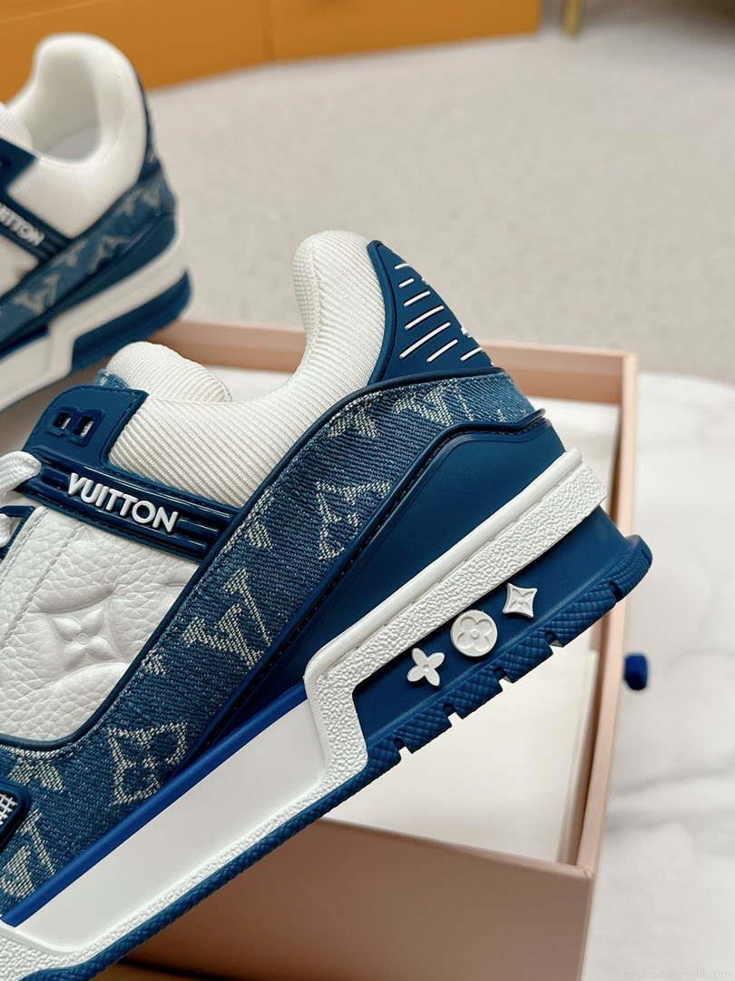 Louis Vuitton 1A9JG2 Men Women’s LV Trainer Sneaker L62485