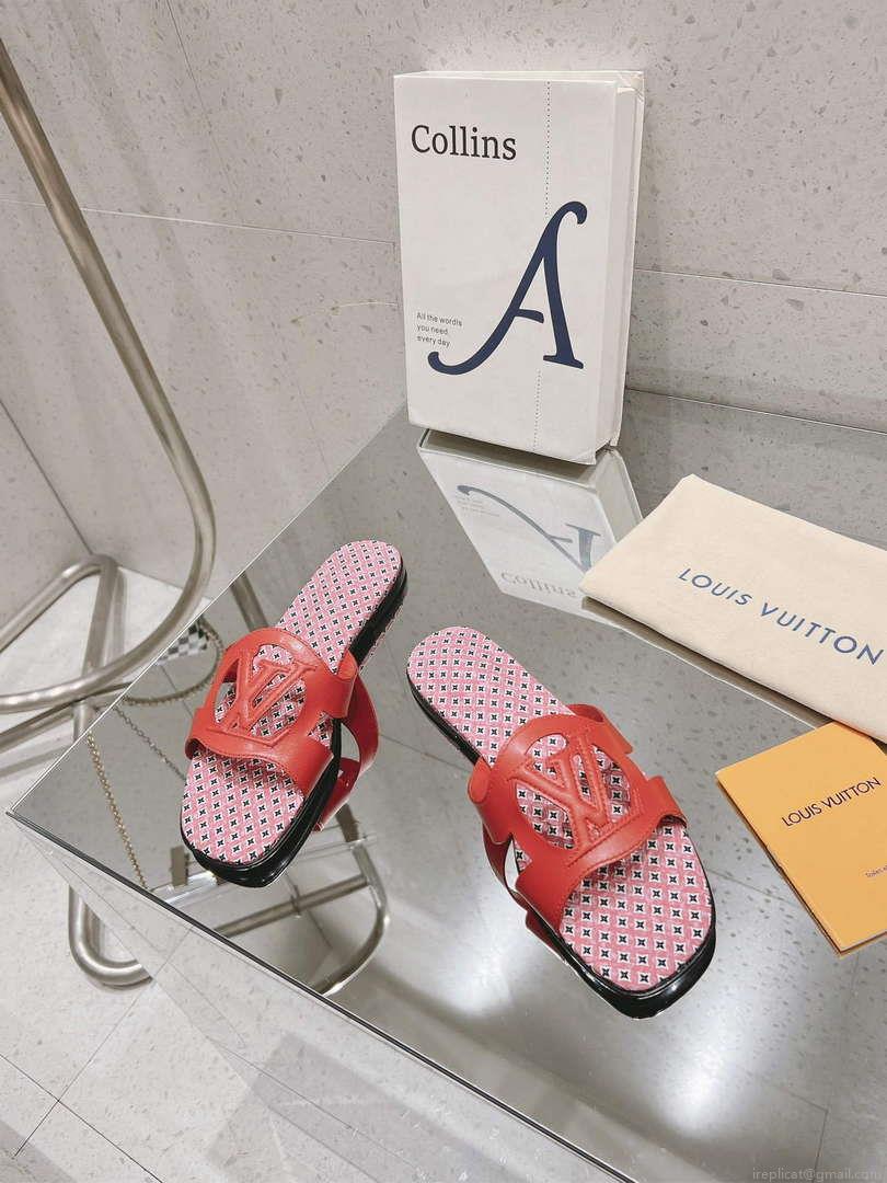 LV 1ABP20 Louis Vuitton LV Isola Flat Mules L66401