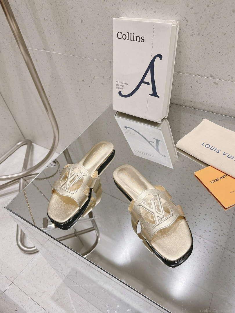 LV 1ABP20 Louis Vuitton LV Isola Flat Mules L66404