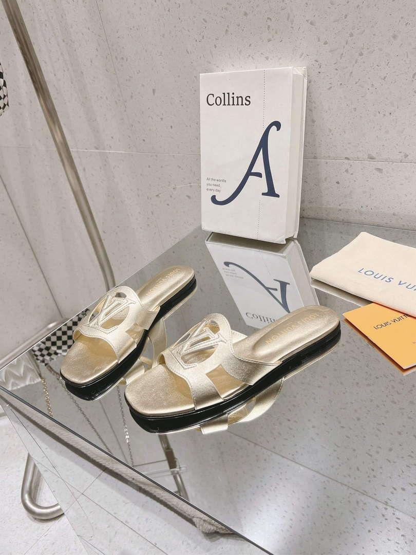LV 1ABP20 Louis Vuitton LV Isola Flat Mules L66404