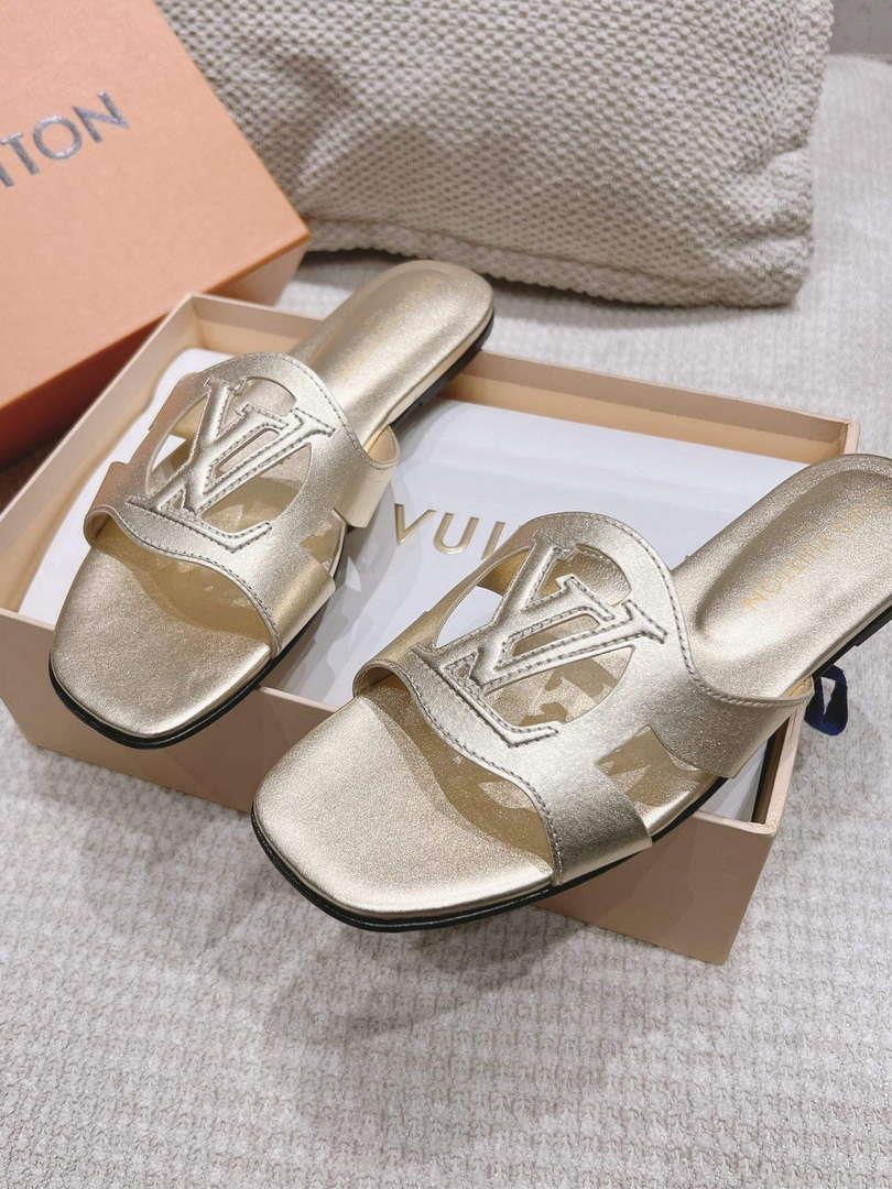 LV 1ABP20 Louis Vuitton LV Isola Flat Mules L66404