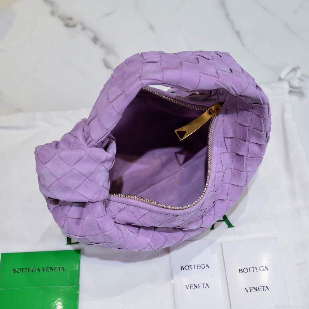 Bottega Veneta BV 651876 mini Jodie Purple
