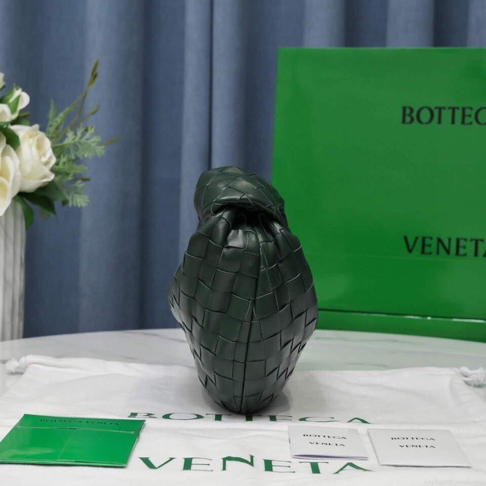 Bottega Veneta BV 651876 mini Jodie Dark Green