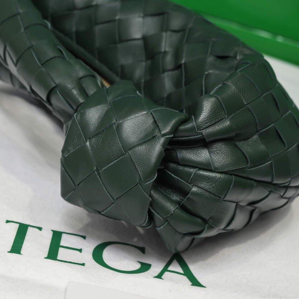 Bottega Veneta BV 651876 mini Jodie Dark Green