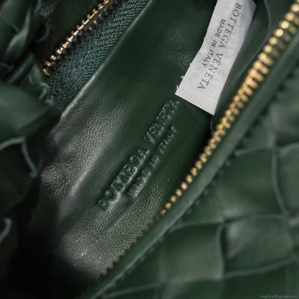 Bottega Veneta BV 651876 mini Jodie Dark Green