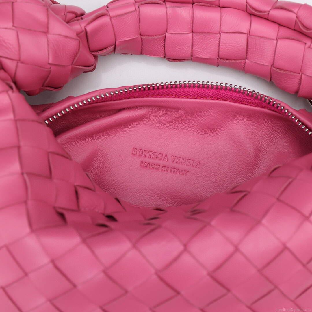 Bottega Veneta BV 651876 mini Jodie Rose Red