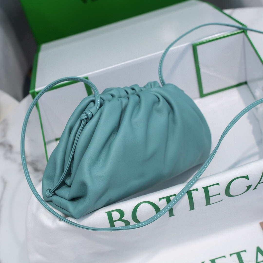 Bottega Veneta 585852 BV Mini Pouch Blue Bag