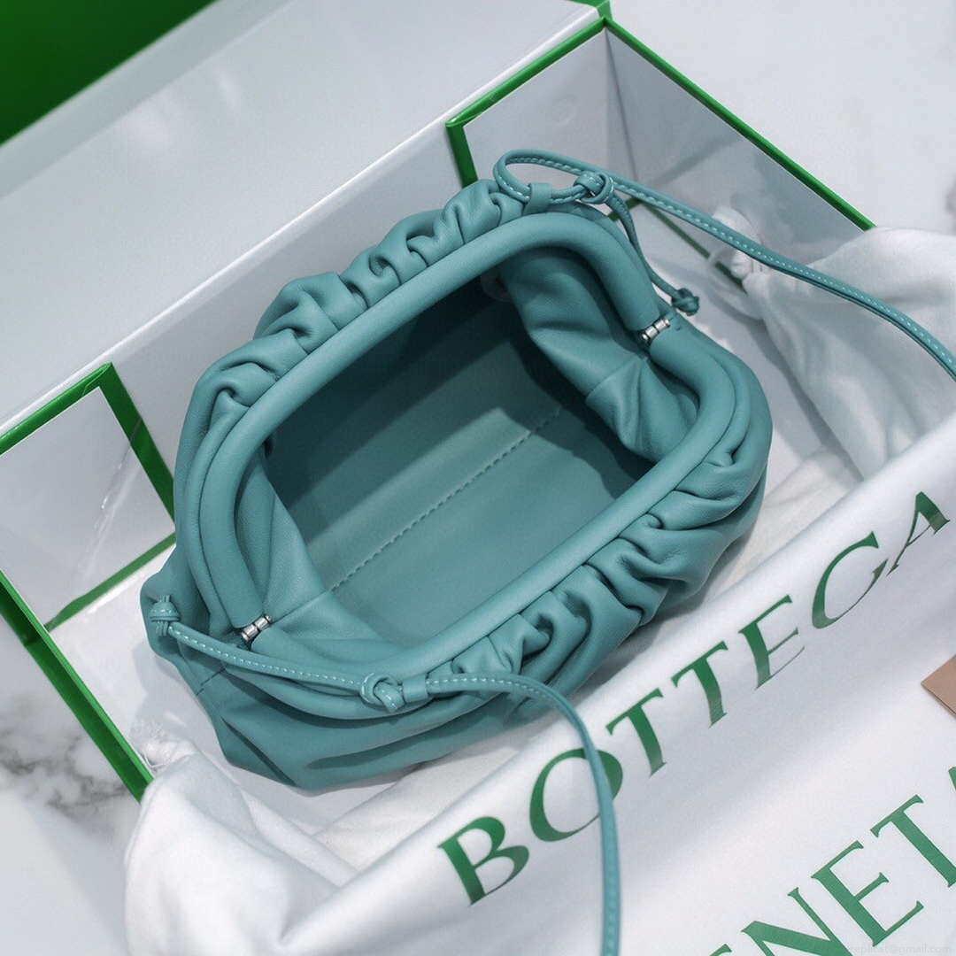 Bottega Veneta 585852 BV Mini Pouch Blue Bag