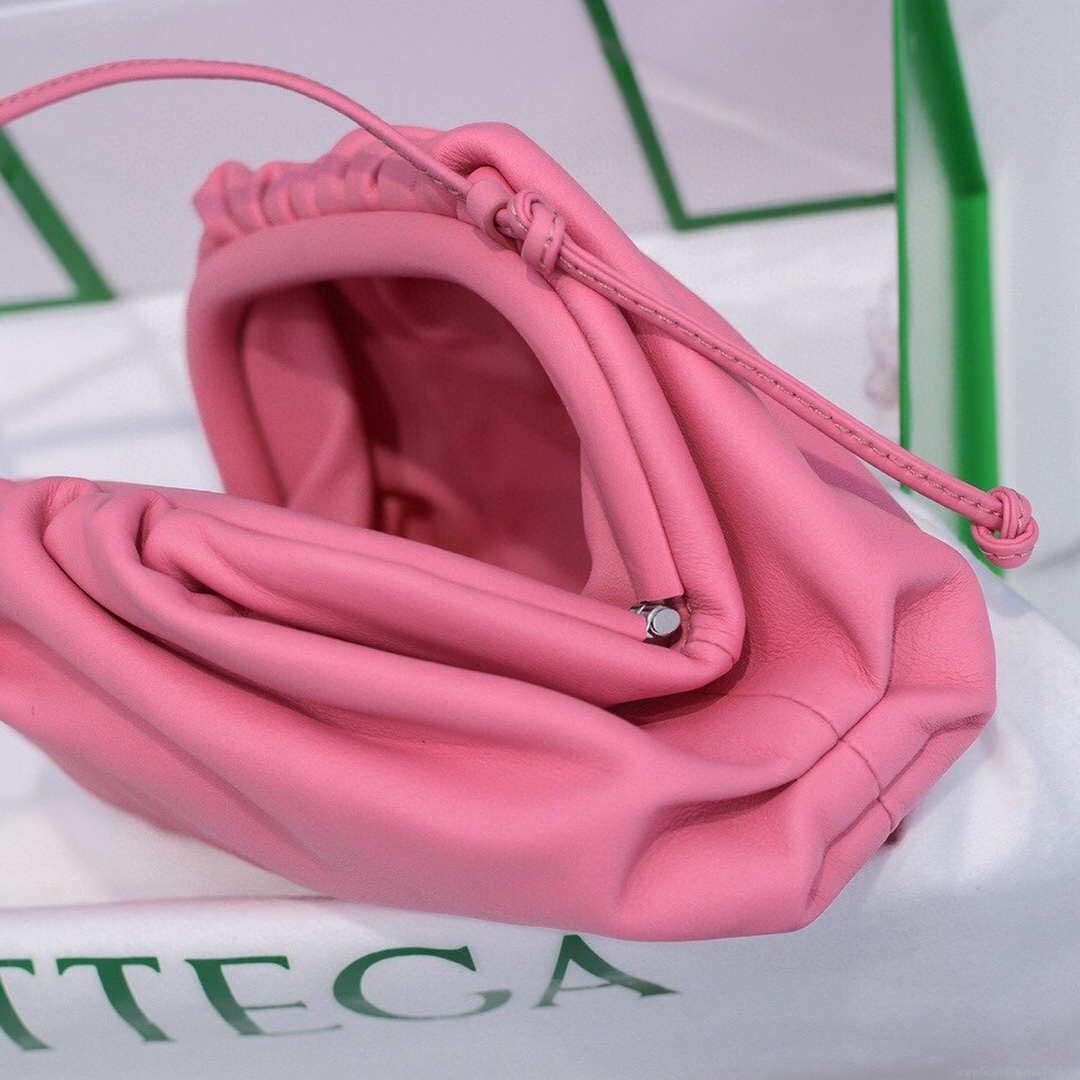 Bottega Veneta 585852 BV Mini Pouch Pink Bag