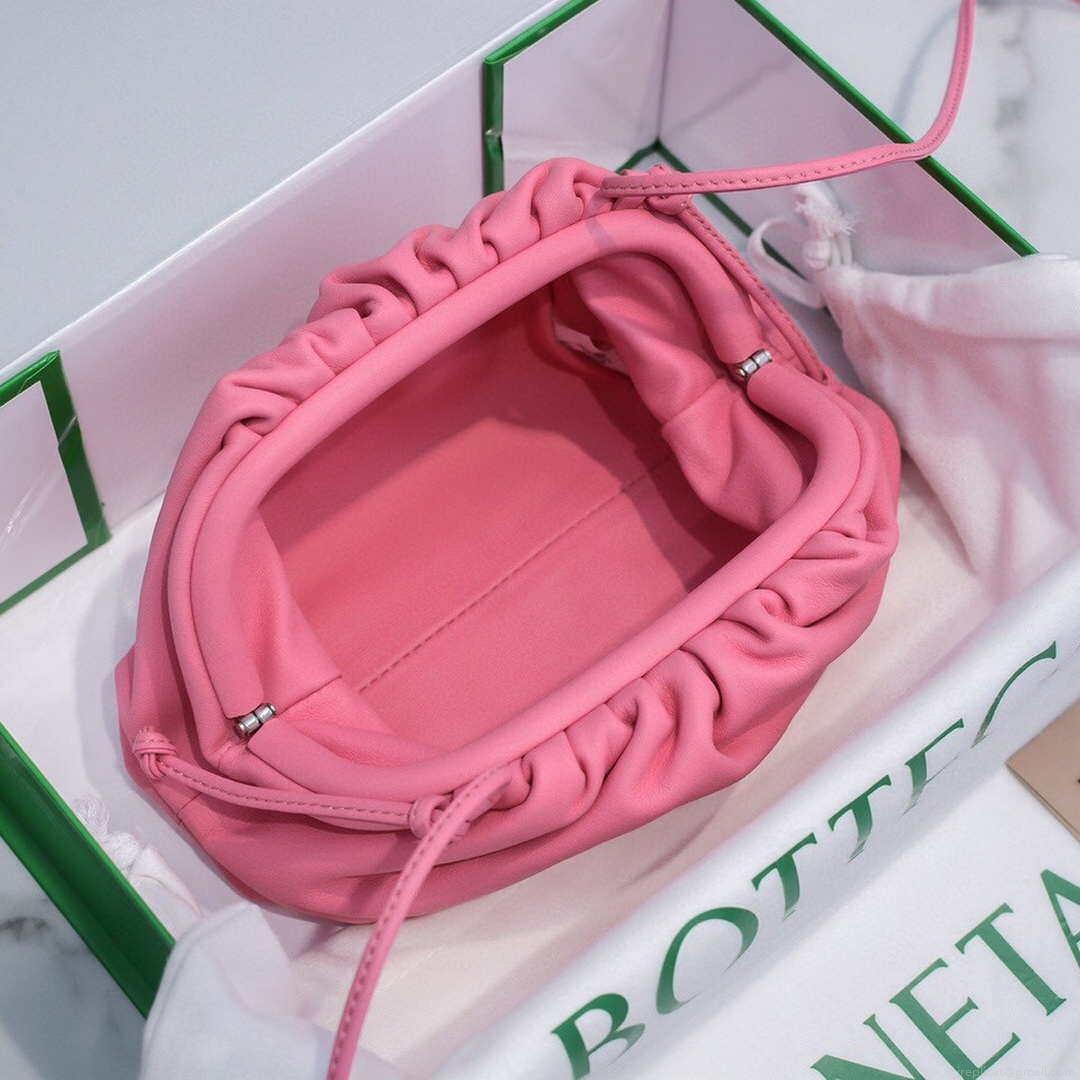 Bottega Veneta 585852 BV Mini Pouch Pink Bag