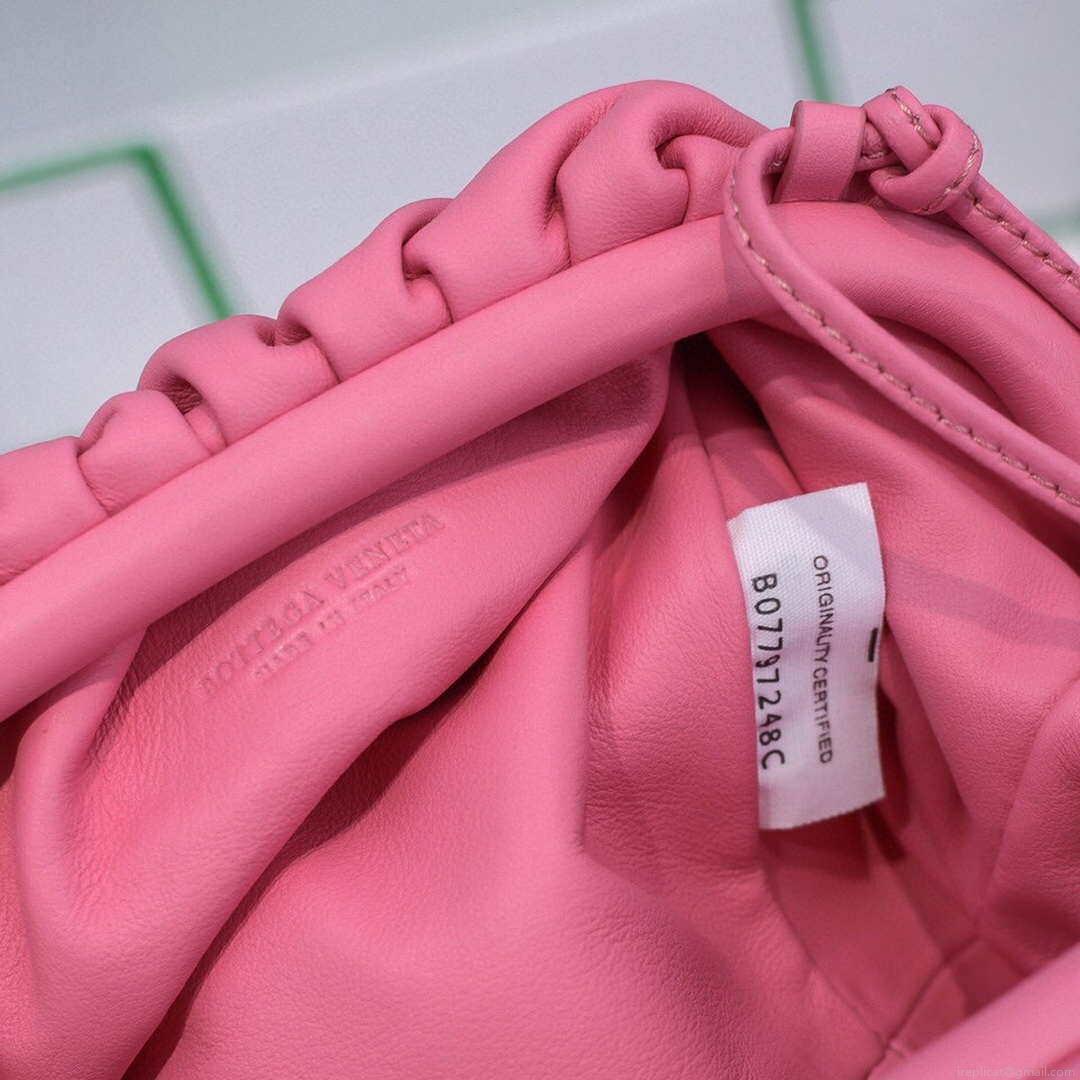 Bottega Veneta 585852 BV Mini Pouch Pink Bag