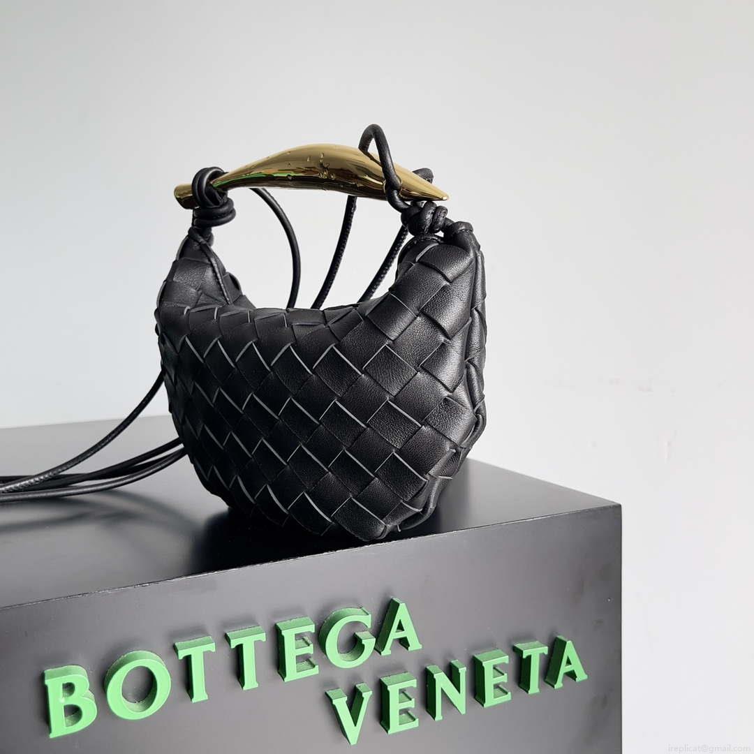 Bottega Veneta BV 744267 Mini Sardine Black