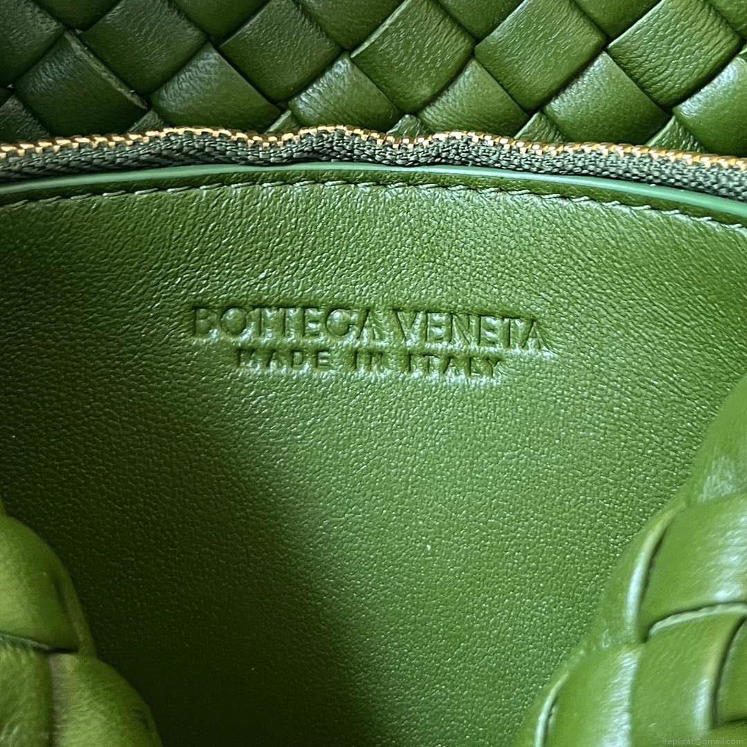 Bottega Veneta BV 709418 Small Cobble Shoulder Bag Green