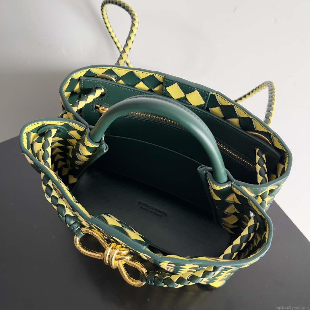 Bottega Veneta BV 779152 Small Andiamo Emerald green Sherbert