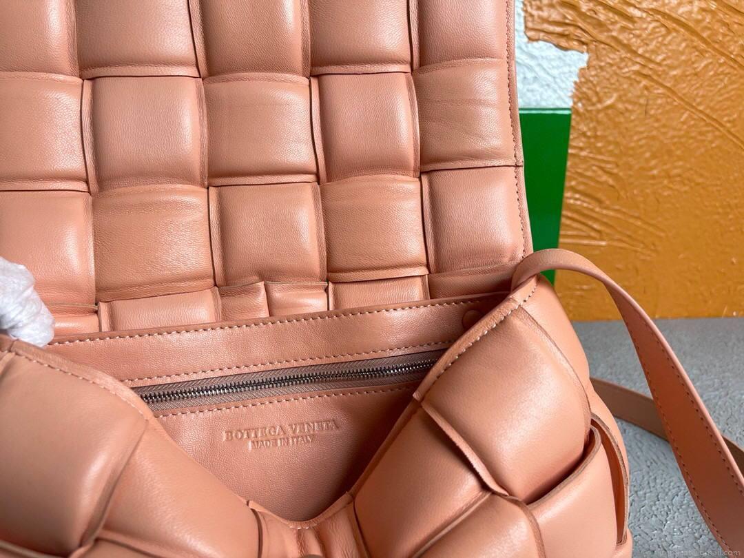 Bottega Veneta BV 20206 Padded Cassette 591970 Pink Orange Gold