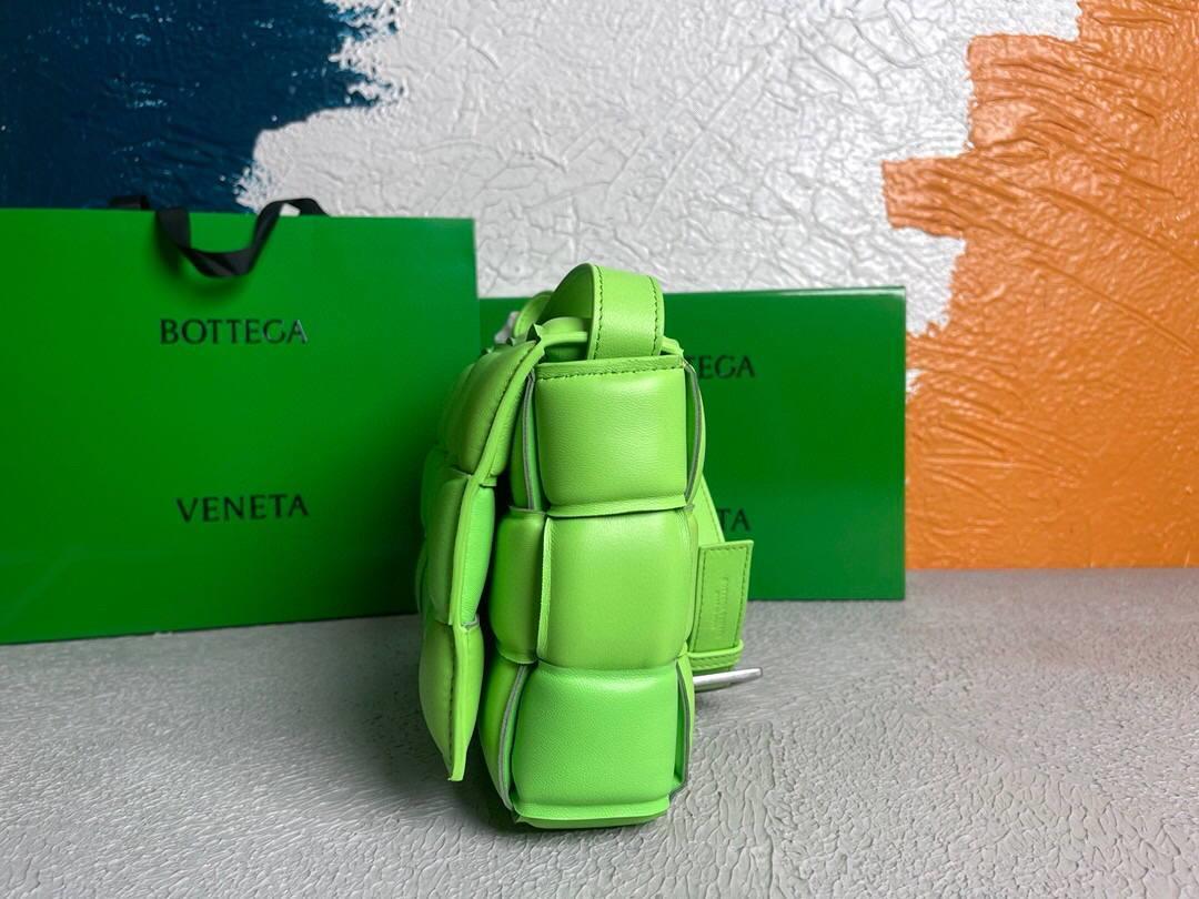 Bottega Veneta BV 591970 Padded Cassette 20206 Lemon Green Silver