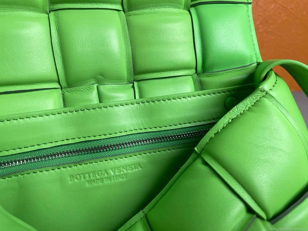 Bottega Veneta BV 591970 Padded Cassette 20206 Lemon Green Silver