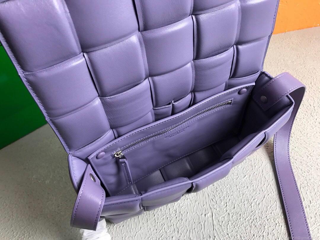 Bottega Veneta BV 591970 Padded Cassette 20206 Light Purple Silver
