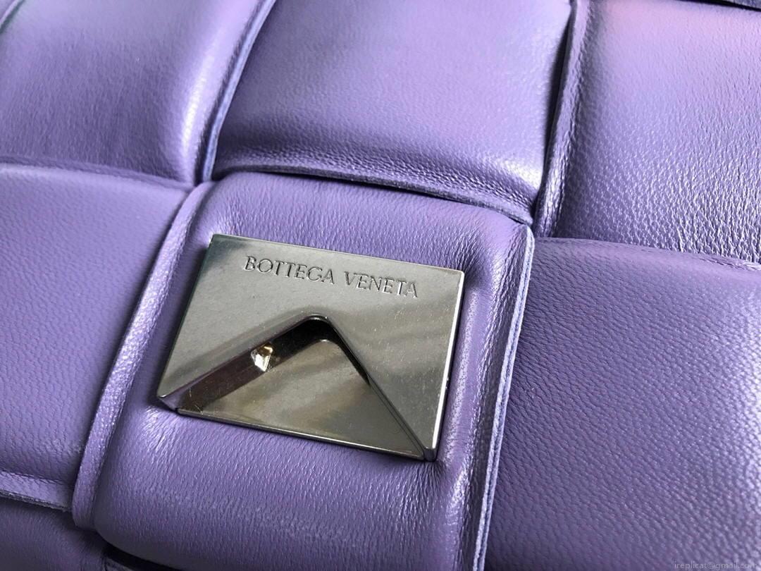 Bottega Veneta BV 591970 Padded Cassette 20206 Light Purple Silver