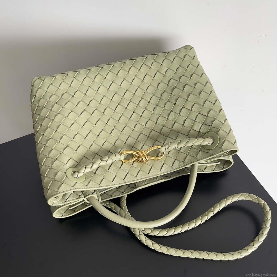 Bottega Veneta BV 743572 Medium Andiamo Travertine
