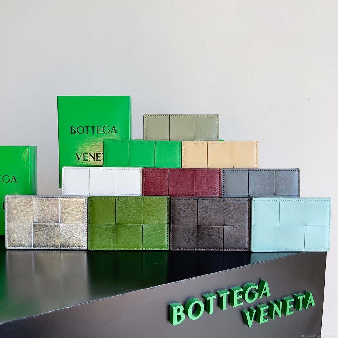 Bottega Veneta BV 649597 Cassette Credit Card Case bv70037