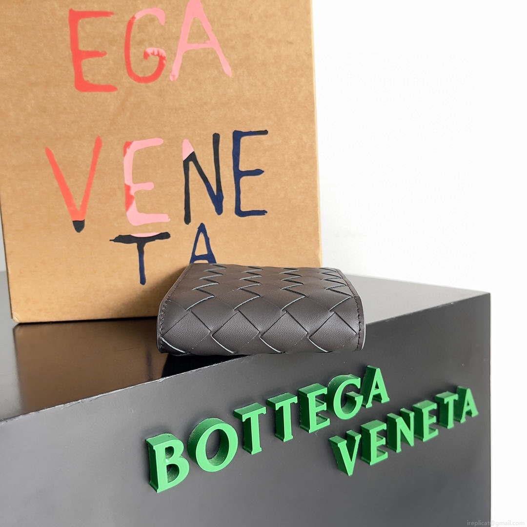 Bottega Veneta BV 743211 Intrecciato Bi-Fold Wallet BV70064