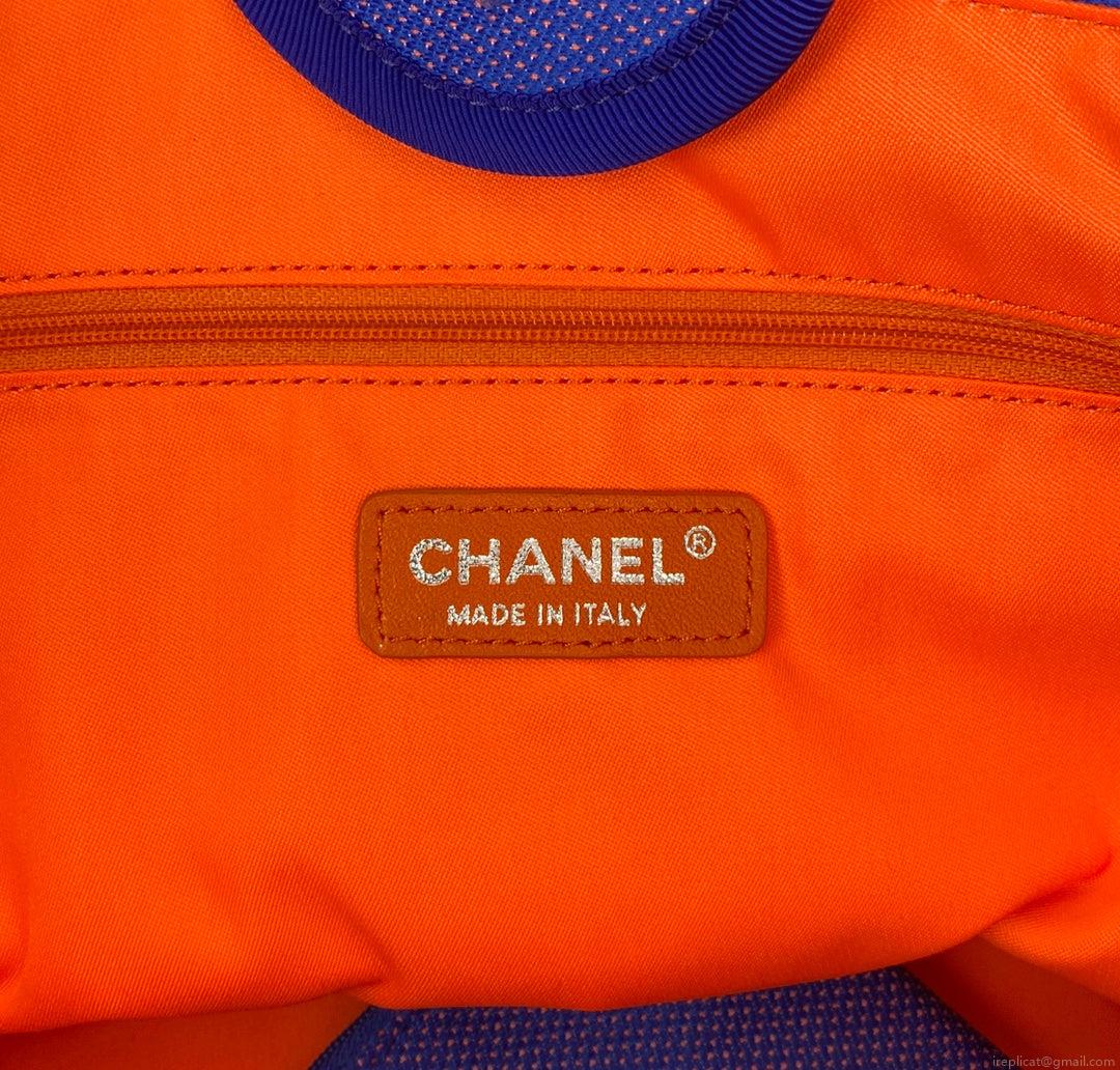Chanel A66941 Large Shopping Bag A93786 Clothing Blue
