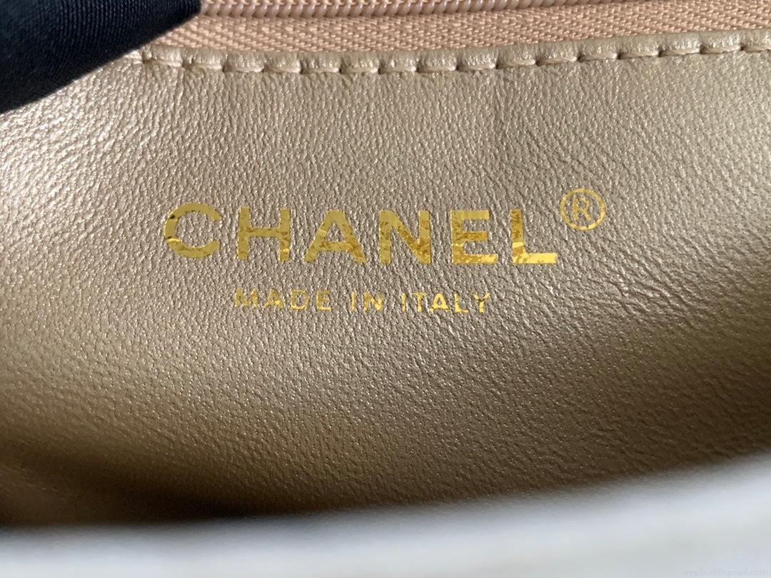 Chanel Small Flap Bag Lambskin AS3241 white