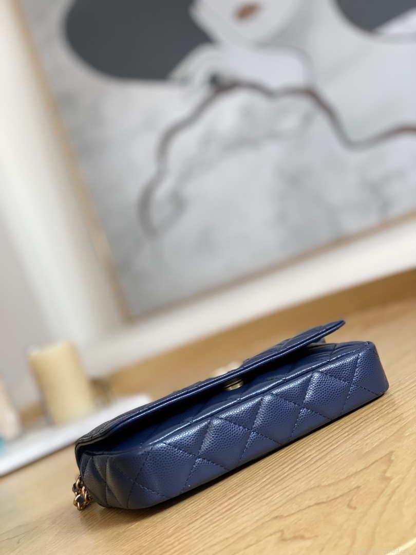 Chanel AP81210 Belt Pocket Bag Blue