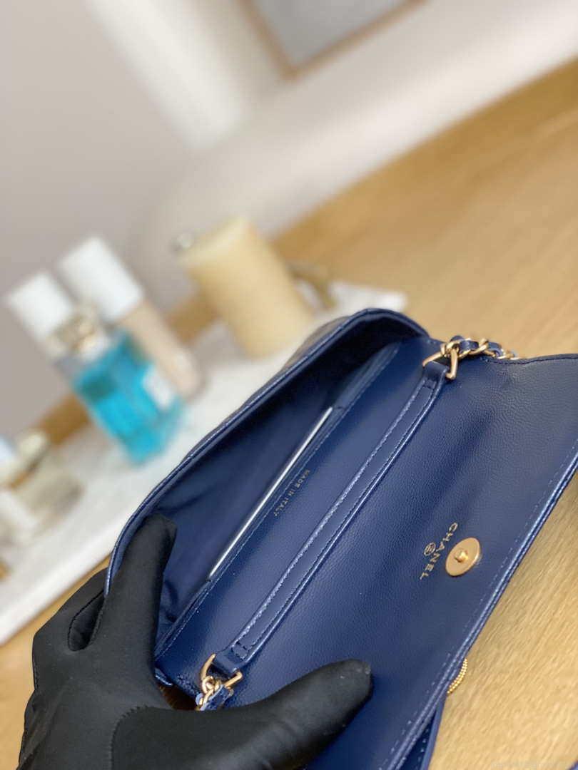 Chanel AP81210 Belt Pocket Bag Blue