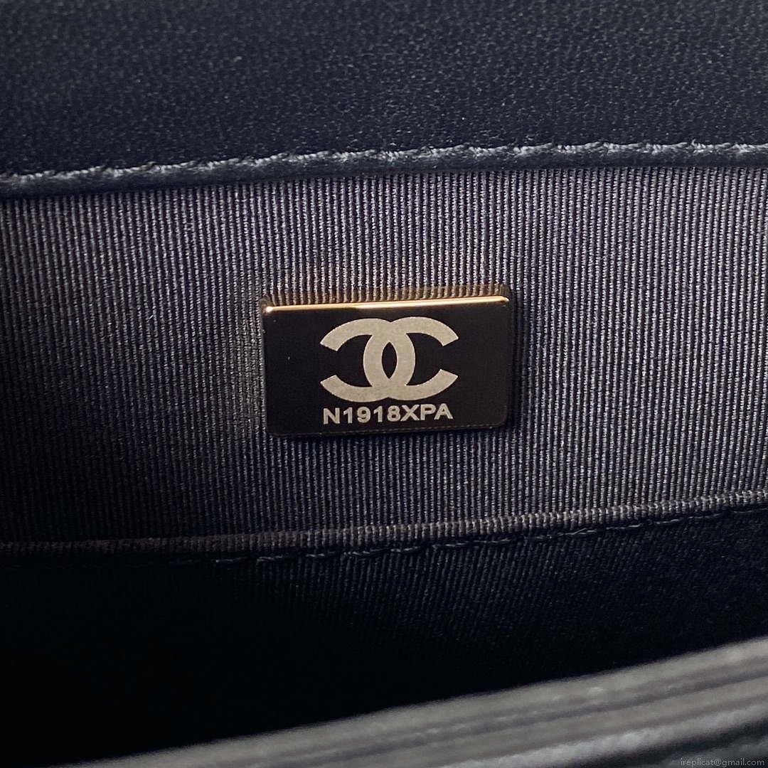 Chanel AS3499 Flap Bag Lambskin Black