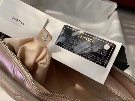 Chanel A93824 Large Hobo Bag Smooth Calfskin Nude