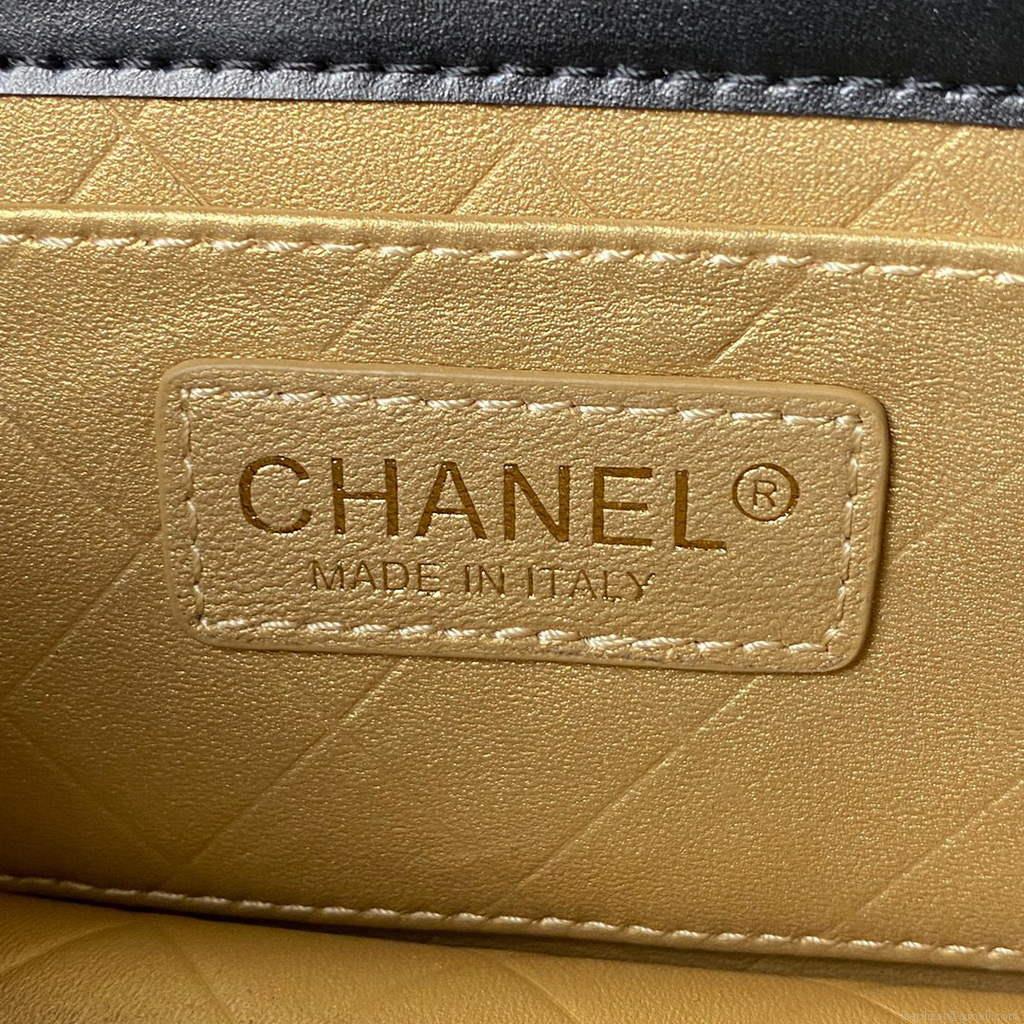 Chanel AS2714 Chanel Crossbody Bag Calfskin Black