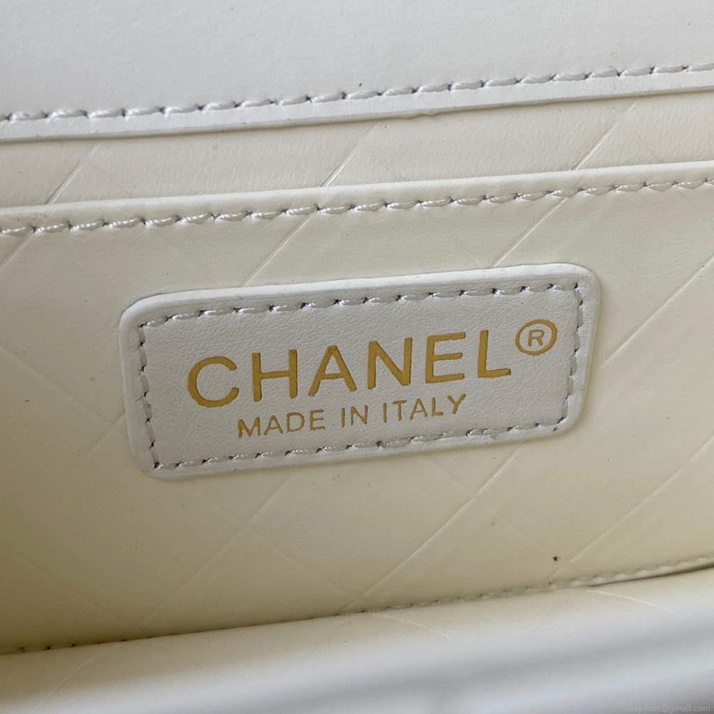 Chanel AS2714 Chanel Crossbody Bag Calfskin White