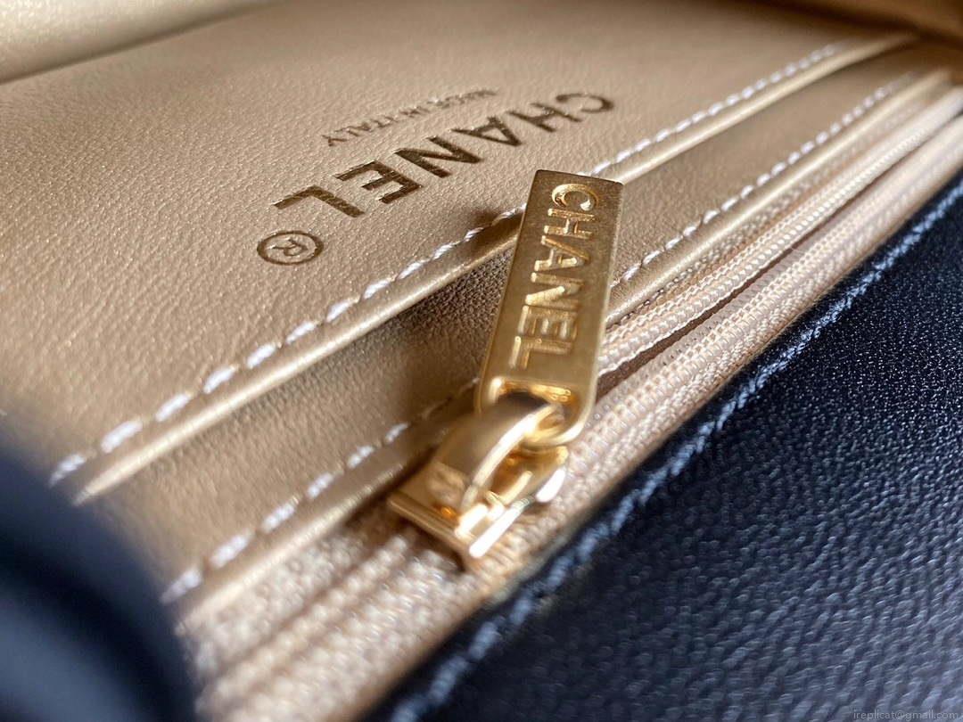 Chanel As1786 Flap Bag NA106 Shoulder Handbag B02916 Lambskin Black