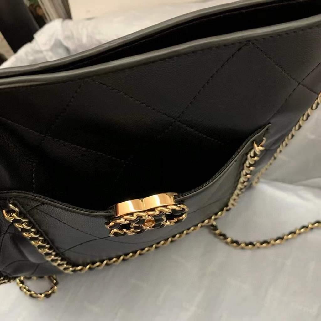 Chanel AS2973 Shopping Bag Calfskin Black