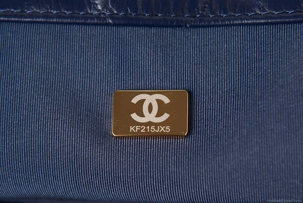 Chanel Shopping Bag Tote AS3261 Navy Blue