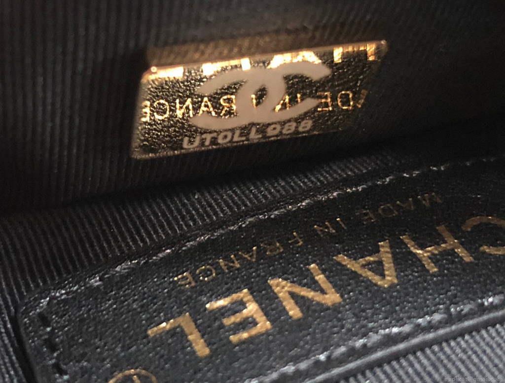 Chanel AS1115 Flap Bag Classic Velvet Black