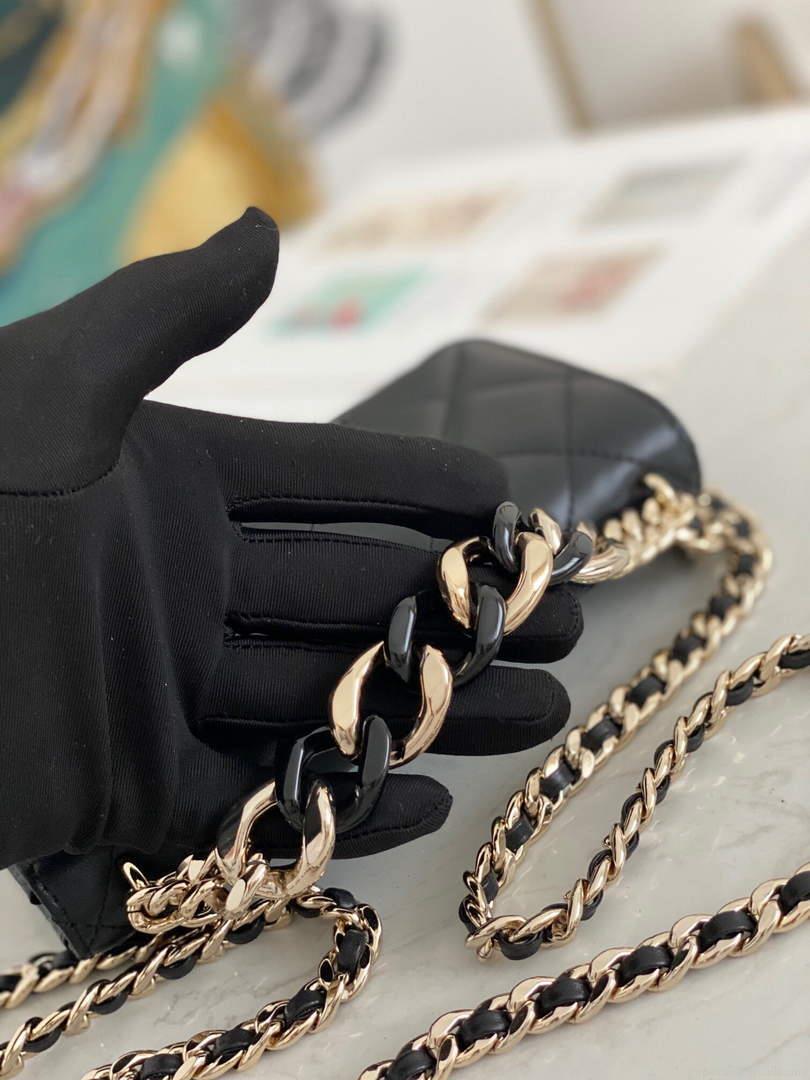 Chanel A81171 Chanel Flap bag Lambskin Black