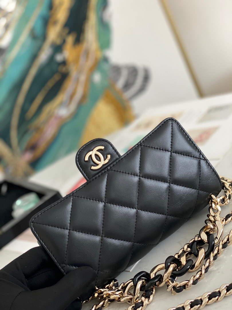 Chanel A81171 Chanel Flap bag Lambskin Black