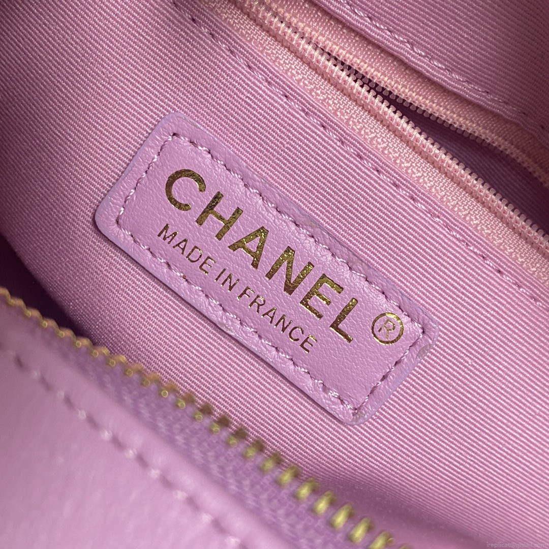 Chanel AS2928 Flap Large Heart Bag Lambskin AS3191 Purple