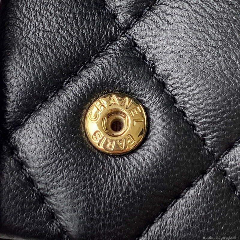 Chanel AP2305 Chanel Mini Flap bag Lambskin Black