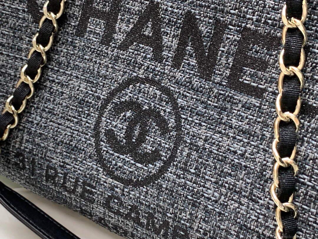Chanel A66941 Chanel Large Shopping Bag Tote Shoulder Black
