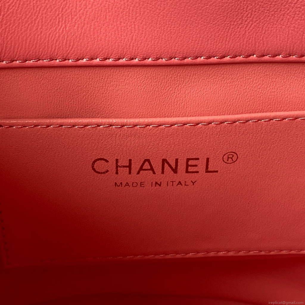 Chanel Bucket Bag Lambskin AS3116 Pink