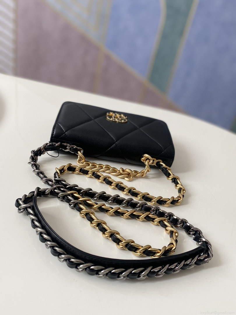 Chanel A86092 WOC Bag Lambskin Black